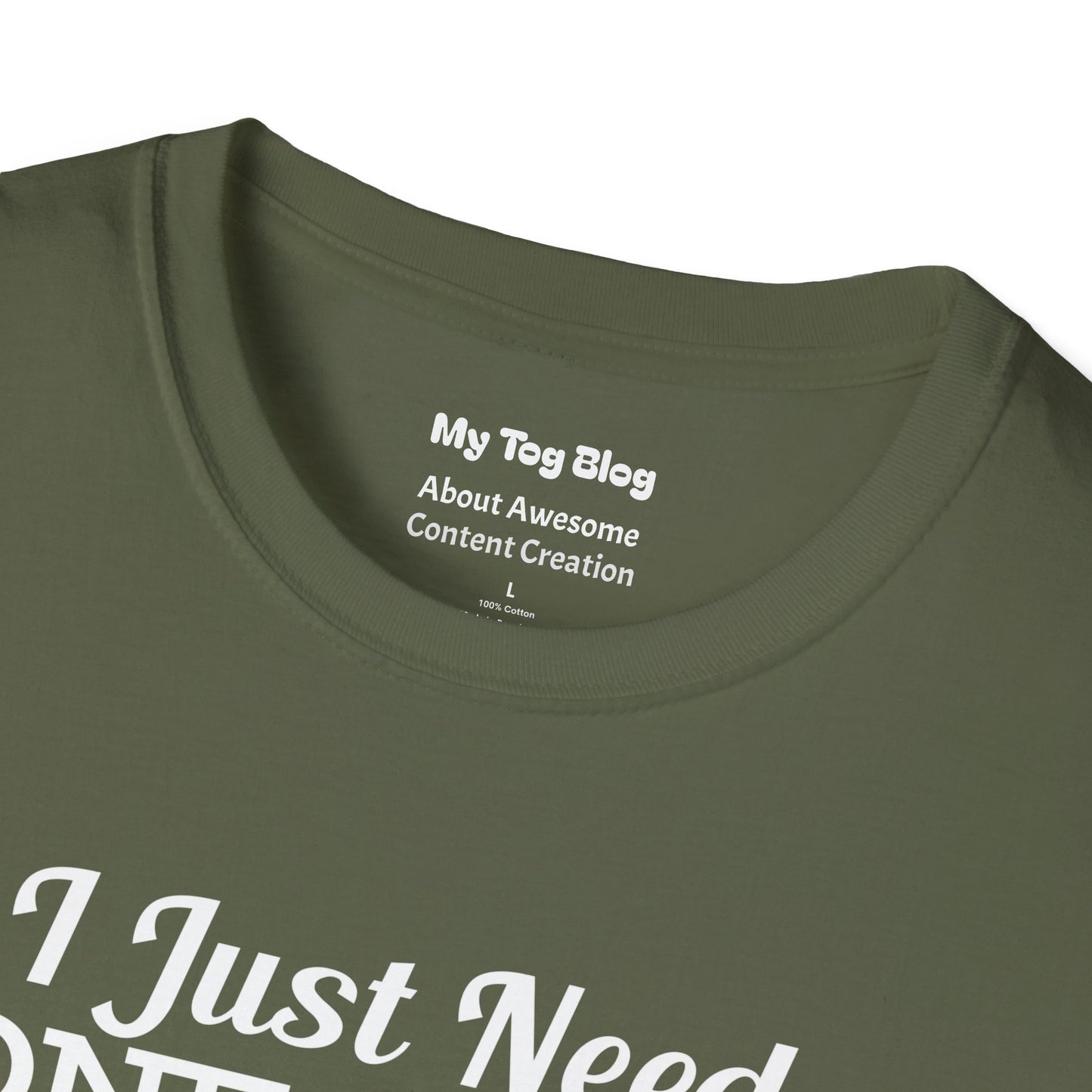 Photographer T-Shirt - Funny 'I Just Need One More Piece of Gear' Design