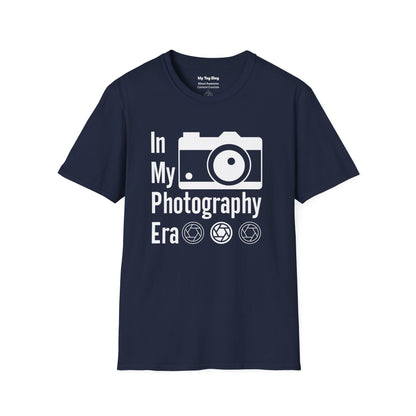 Photography Lover's T-Shirt - In My Photography Era Tee, Gift for Photographers, Photography Apparel, Unisex Graphic Tee