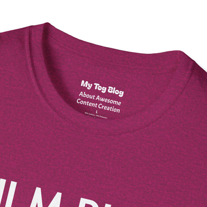 Film Buff Unisex Softstyle T-Shirt | Movie Lover Gift, Movie Night Apparel, Cinematic Fashion, Casual Tee, Gift for Film Enthusiasts