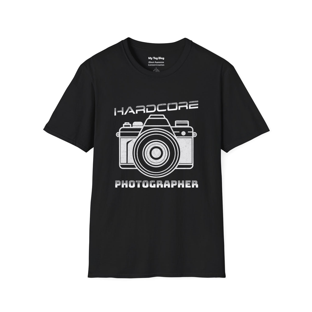 Serious Photographer T-Shirt – Camera Graphic Tee & Gift for Photography Lovers