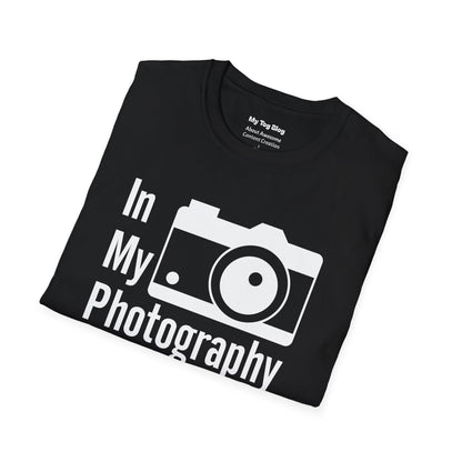 Photography Lover's T-Shirt - In My Photography Era Tee, Gift for Photographers, Photography Apparel, Unisex Graphic Tee