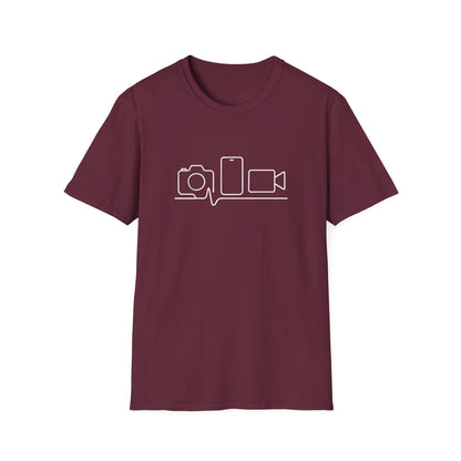 Video Creator Heartbeat Unisex T-Shirt