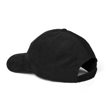 Landscape Photography Corduroy Cap — Vintage Embroidered Outdoor Hat