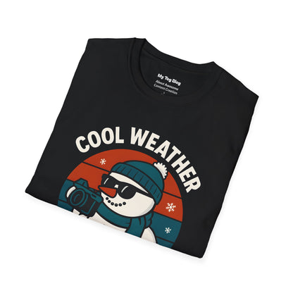 Cool Snow Hot Photos Unisex Softstyle T-Shirt