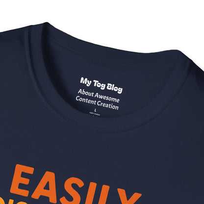 Easily Distracted by Photo Opportunities T-Shirt – Funny Photographer Shirt & Photography Gift