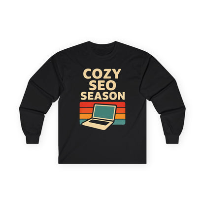 Longsleeve Shirt - Cozy SEO Season - Fun Longsleeve Shirt for SEO Experts and Content Creators