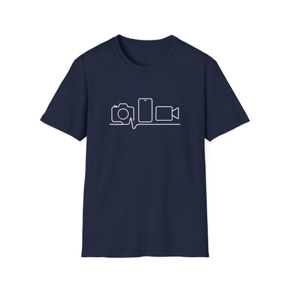 Video Creator Heartbeat Unisex T-Shirt