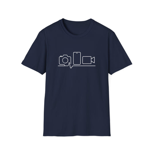 Video Creator Heartbeat Unisex T-Shirt