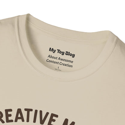 Creative Mode Loading Unisex T-Shirt | Perfect for Artists, Gifts, Casual Wear, Festivals, Creative Events