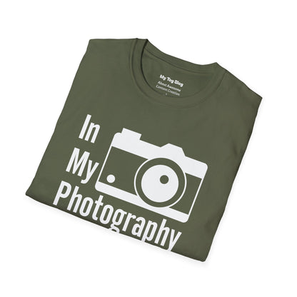 Photography Lover's T-Shirt - In My Photography Era Tee, Gift for Photographers, Photography Apparel, Unisex Graphic Tee