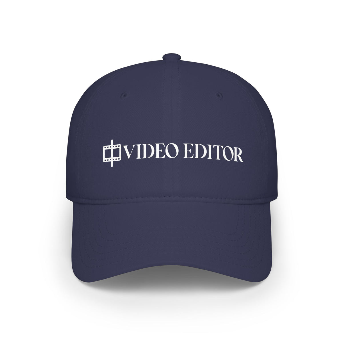 Video Editor Baseball Cap – Low-Profile Hat for Filmmakers & Content Creators