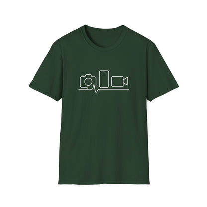 Video Creator Heartbeat Unisex T-Shirt