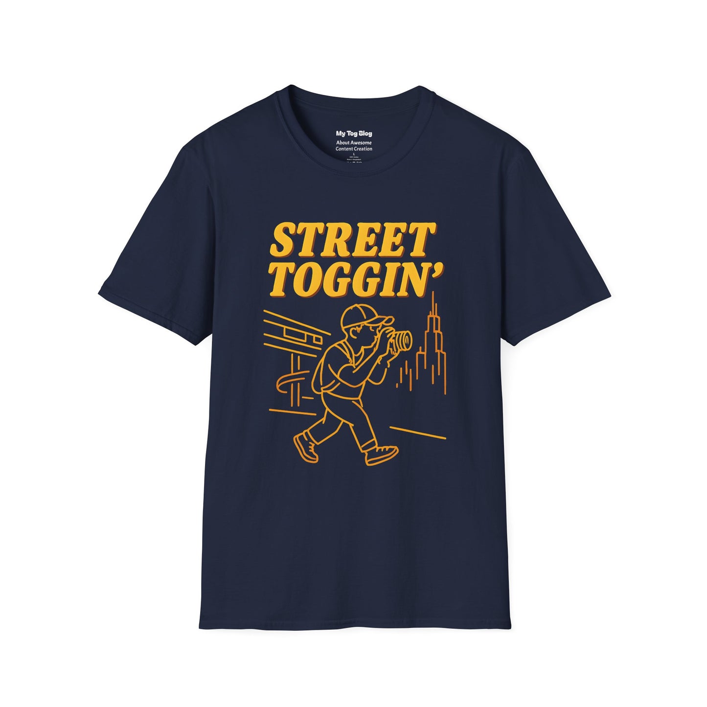 Street Toggin’ Street Photography T-Shirt | Photographer Camera Shirt