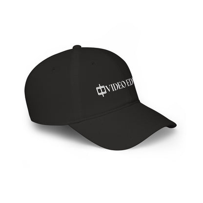 Video Editor Baseball Cap – Low-Profile Hat for Filmmakers & Content Creators