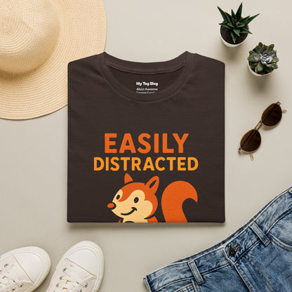 Easily Distracted by Photo Opportunities T-Shirt – Funny Photographer Shirt & Photography Gift