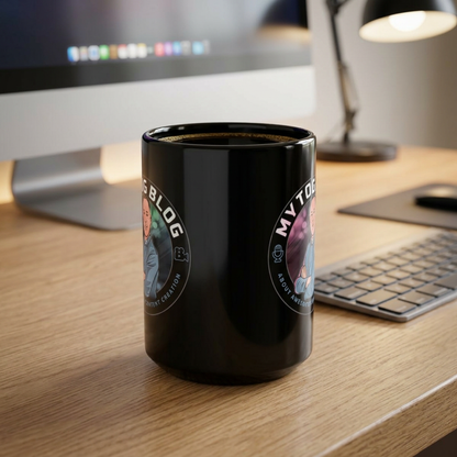 My Tog Blog Podcast Mug — 15oz Black Coffee Mug