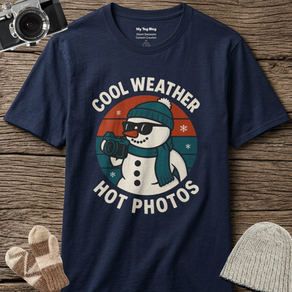 Cool Snow Hot Photos Unisex Softstyle T-Shirt