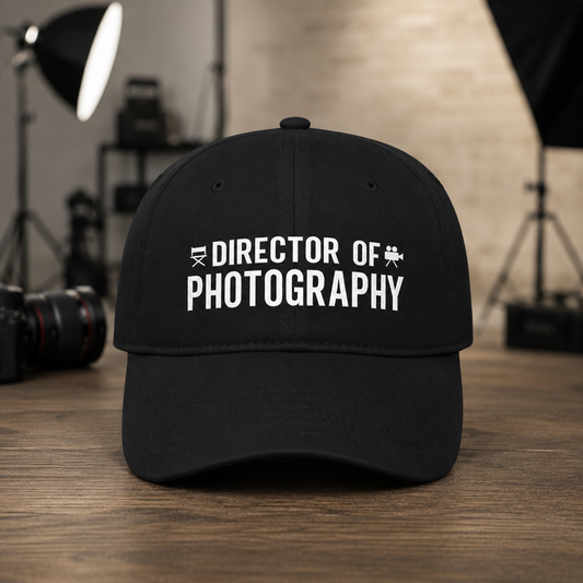Director of Photography Cap – Cinematographer, Filmmaker & Video Creator Hat