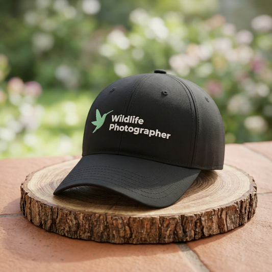 Wildlife Photographer Hat – Low-Profile Cotton Baseball Cap