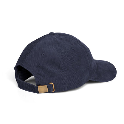 Wildlife Photographer Corduroy Cap — Embroidered Outdoor Photography Hat