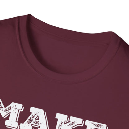 Make Bad Art - Inspiring Unisex T-Shirt for Artists and Creatives