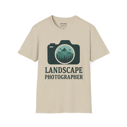 Landscape Photographer Unisex T-Shirt, Gift for Photographers, Adventure Apparel, Travel Shirt, Photography Lover Gift