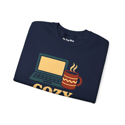 Cozy Creator Life — Crewneck Sweatshirt