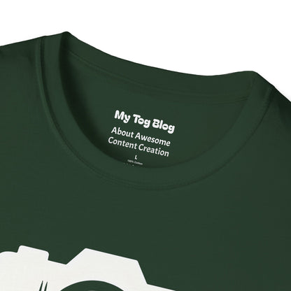 Camera Cityscape T-Shirt for Street Photographers