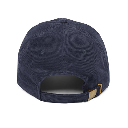 Landscape Photography Corduroy Cap — Vintage Embroidered Outdoor Hat