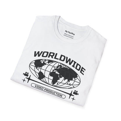Retro Video Production T-Shirt - Worldwide
