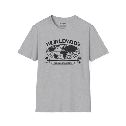 Retro Video Production T-Shirt - Worldwide