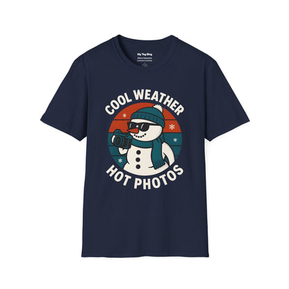 Cool Snow Hot Photos Unisex Softstyle T-Shirt