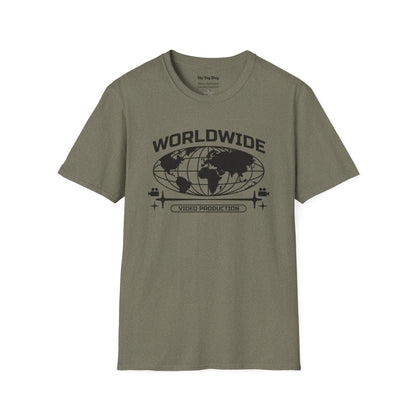 Retro Video Production T-Shirt - Worldwide