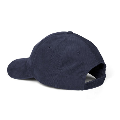 Landscape Photography Corduroy Cap — Vintage Embroidered Outdoor Hat