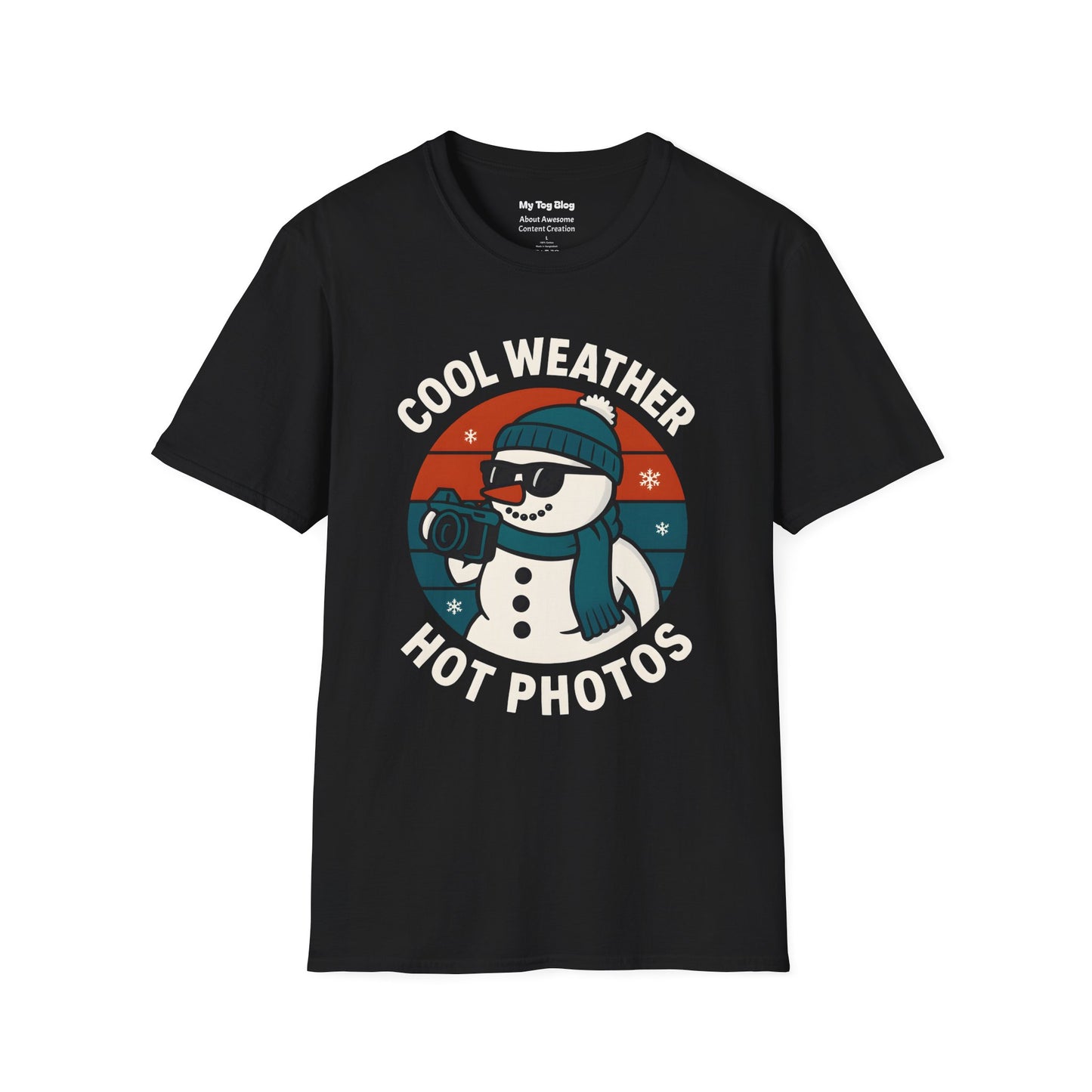 Cool Snow Hot Photos Unisex Softstyle T-Shirt