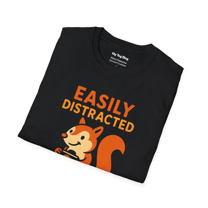 Easily Distracted by Photo Opportunities T-Shirt – Funny Photographer Shirt & Photography Gift