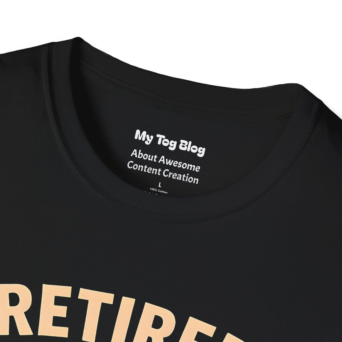 Retired Influencer T-Shirt – Funny Social Media & Content Creator Tee