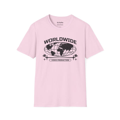 Retro Video Production T-Shirt - Worldwide