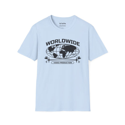 Retro Video Production T-Shirt - Worldwide