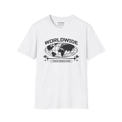 Retro Video Production T-Shirt - Worldwide