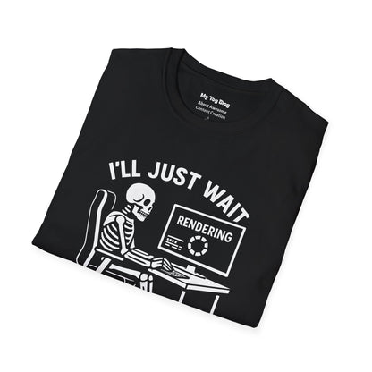 Video Rendering T-Shirt - Design for Video Editors