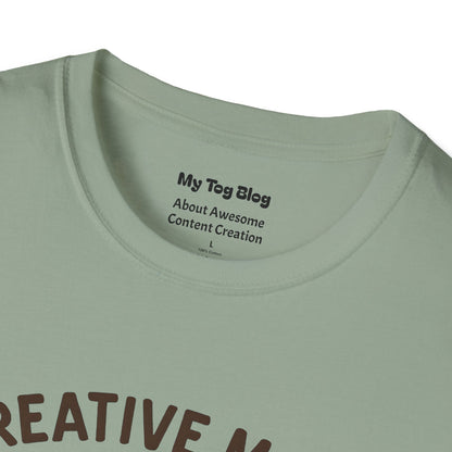 Creative Mode Loading Unisex T-Shirt | Perfect for Artists, Gifts, Casual Wear, Festivals, Creative Events